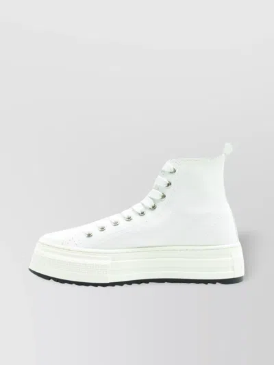 Dsquared2 High-top Platform Sneakers Pull Tab In White