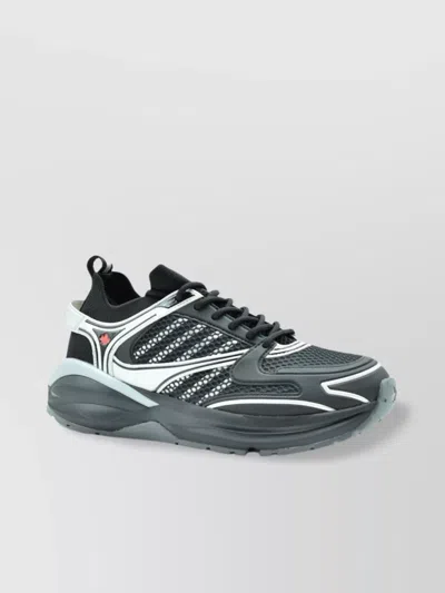 Dsquared2 Mesh Panel Sneakers Pull Tab In Multi