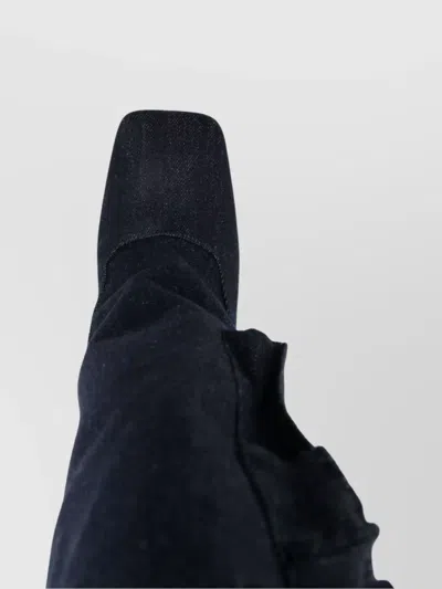 Attico Sienna Tube Boot 105mm In Blue