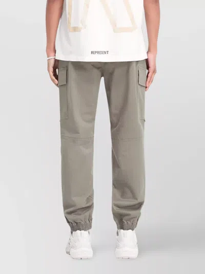 Represent Cargo Pants Elastic Cuffs In Gray