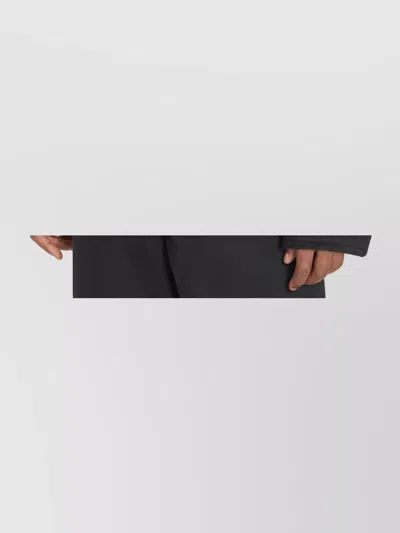 Ami Alexandre Mattiussi Adjustable Cuffs Chest Pockets Long Sleeves In Black