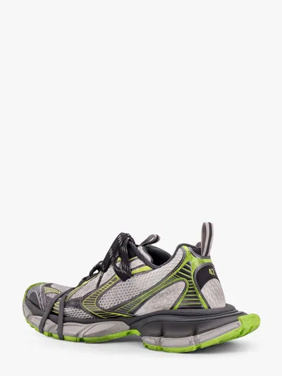 Balenciaga 3xl White/grey/green Coloured Mesh And Polyurethane Sneaker In Multi