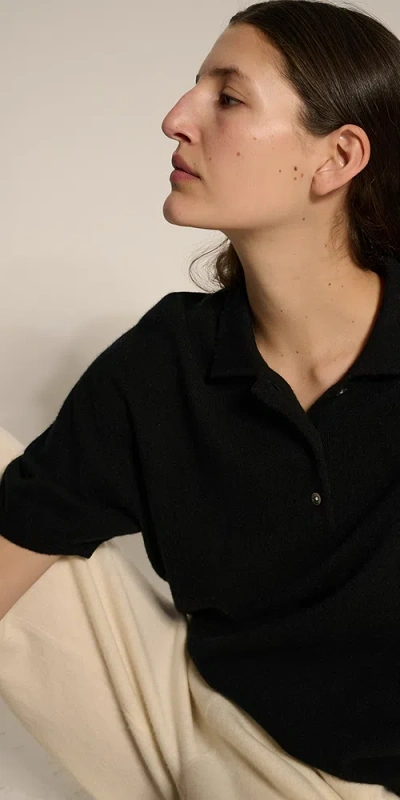 Demylee New York Darrin Cashmere Top In Black