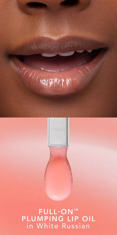 Buxom Full On Glossy Lip Oil In White Russian