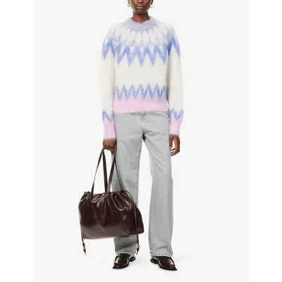 Isabel Marant Étoile Marant Etoile Women Natania Wool Blend Sweater In Blue