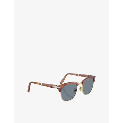 Persol Womens Brown Po3375s Square-frame Acetate Sunglasses