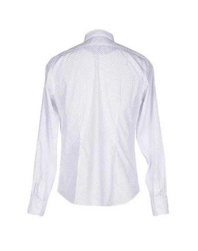 Shop Dries Van Noten Patterned Shirt In White