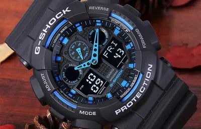 Casio G-shock Analog-digital 'black' In Brown