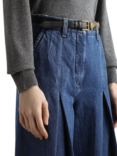 Dolce & Gabbana Women 5-pocket Denim Pants In Blue