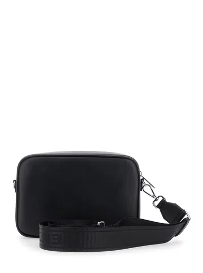 Fendi Adjustable Detachable Shoulder Strap Camera Case In Black