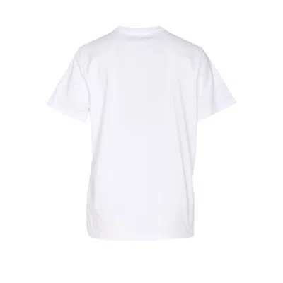 Ganni Animals White T-shirt In White