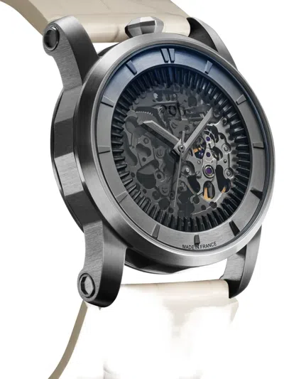 Fob Paris R413 Skeleton 41mm In Silver