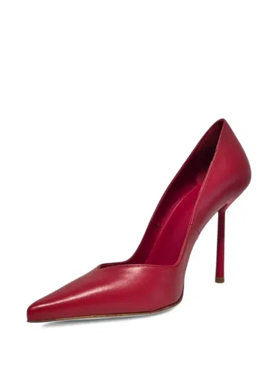 Le Silla 100mm Vivienne Heeled Pumps In Red
