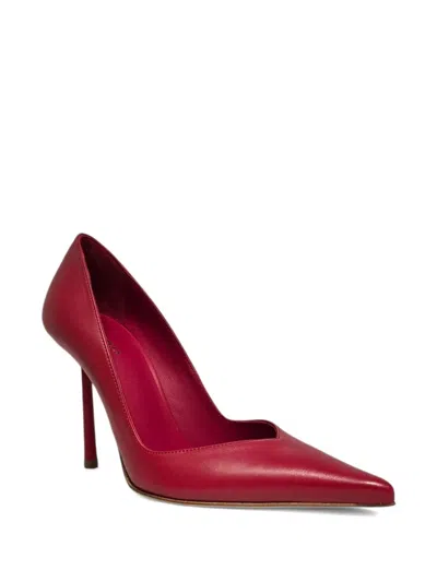 Le Silla 100mm Vivienne Heeled Pumps In Red