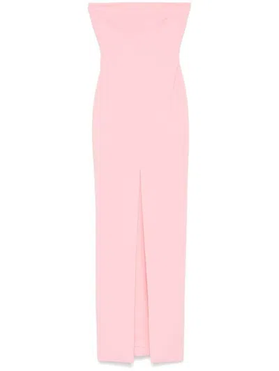 Solace London Bysha Maxi Dress In Pink