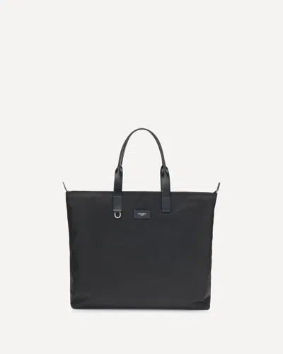 Dolce & Gabbana Structured Tote Bag With Metal Hardware And Top Handles In Black
