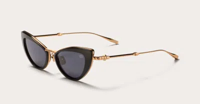 Valentino Rockstud Cat-eye Frame Sunglasses In Black