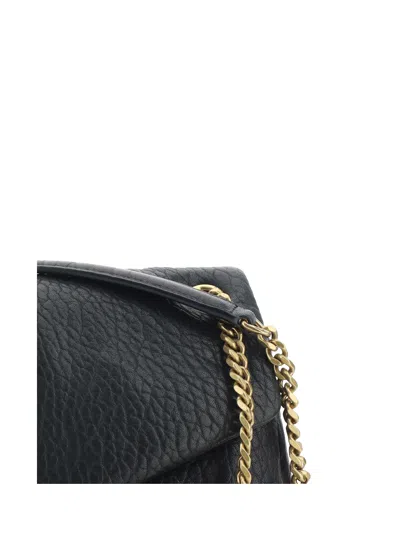 Saint Laurent Calypso Shoulder Bag In Black
