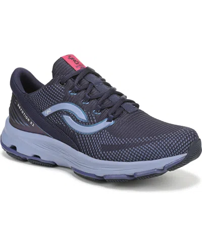 Ryka Devotion X 2 Walking Sneaker In Blue