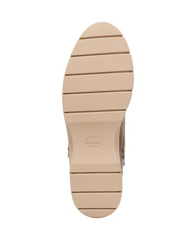 Dr. Scholl's Women's Northstar Round Toe Lace Up Short Boots In Brown