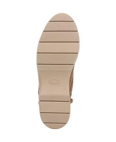 Dr. Scholl's Women's Northstar Round Toe Lace Up Short Boots In Brown