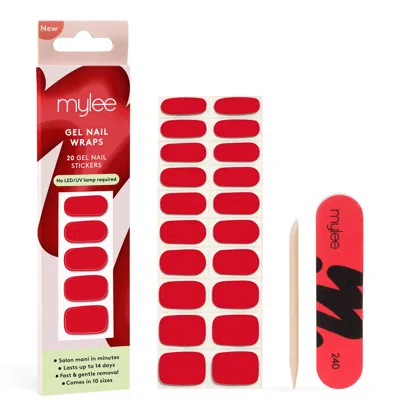 Mylee Gel Nail Wraps - French Cancan