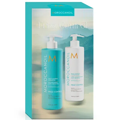 Moroccanoil Frizz Control Shampoo And Conditioner 500ml Duo (worth £86)