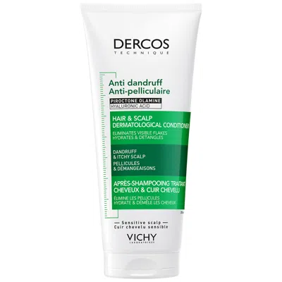 Vichy Dercos Hair & Scalp Dermatological Conditioner For Hydration And Anti-dandruff 200ml