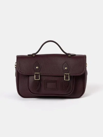 Cambridge Satchel The Soft Satchel In Burgundy