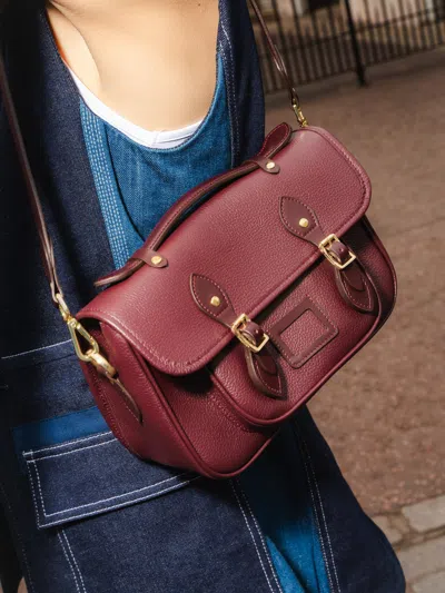 Cambridge Satchel The Soft Satchel In Burgundy
