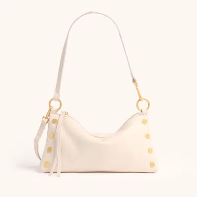 Hammitt Kyle Calla Lily White Brushed Gold Sml