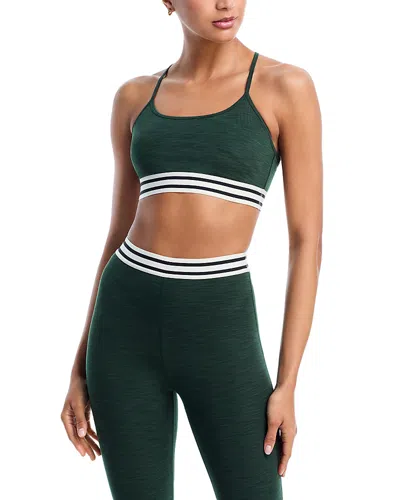 Splits59 Cali Active Rib Bra Heather Military In Green