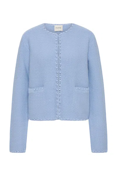 The Posse Harlan Jacket In Blue