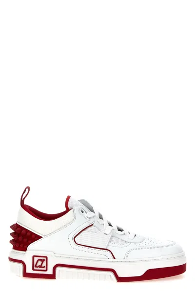 Christian Louboutin Sneakers Men White In Red