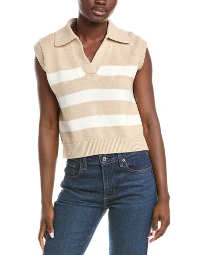 Velvet By Graham & Spencer Mariette Sweater Vest In Multicolor