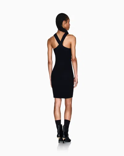 Armani Exchange Short Dresses In Black