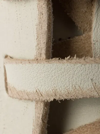 Prada Laced Shoes In Neutral