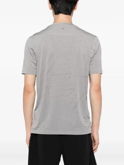 Represent 247 247 Contour T-shirt In Gray