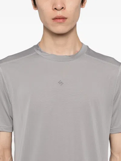 Represent 247 247 Contour T-shirt In Gray