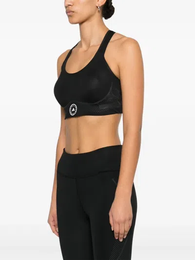 Adidas By Stella Mccartney Truepace High Support Performance Bra In Black