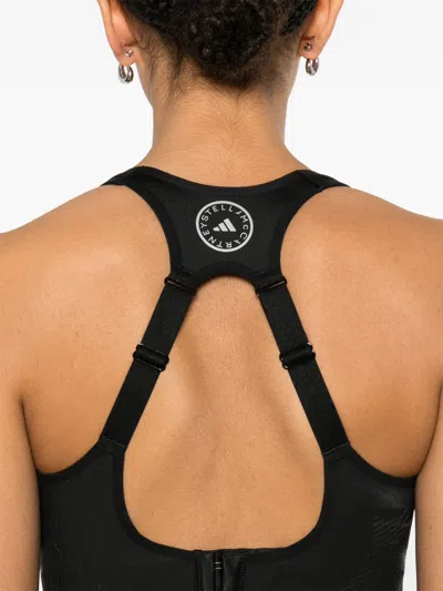 Adidas By Stella Mccartney Truepace High Support Performance Bra In Black