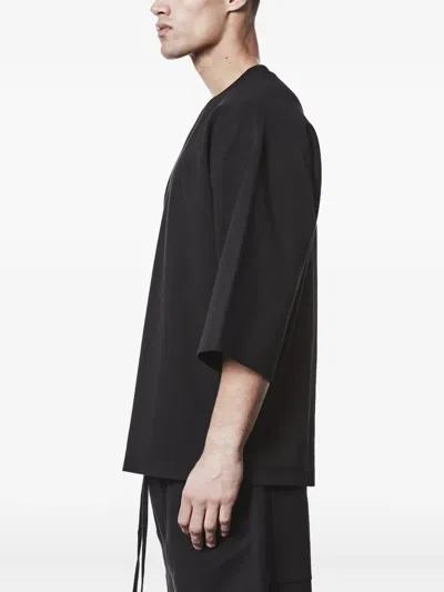 Thom Krom D-029 T-shirt In Black