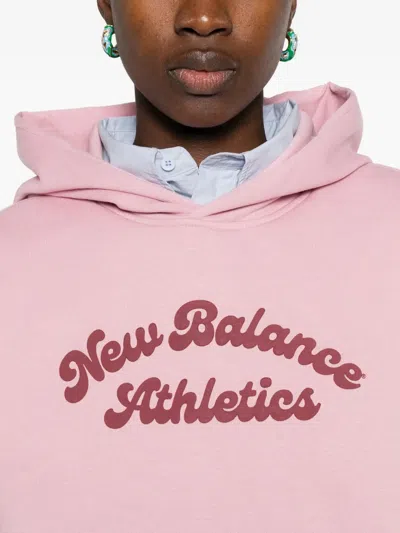 New Balance Sweatshirts Pink In Pink