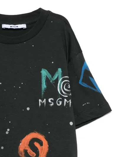 LOGO印花图案T恤