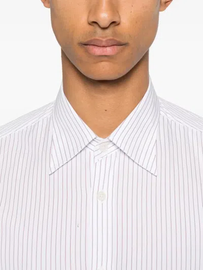 Fursac Cotton Shirt In White