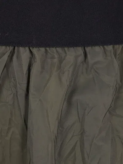 Maria Calderara Asymmetric-hem Midi Skirt In Gray