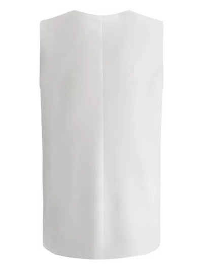 Fit F.it White Tank Top In White