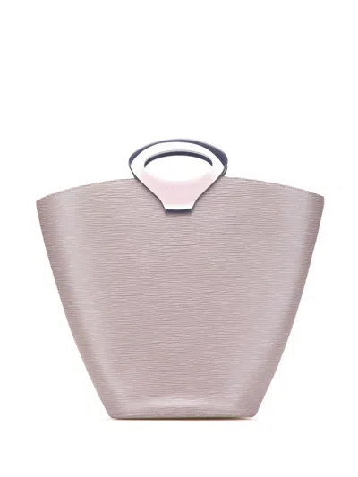 Pre-owned Louis Vuitton 2001 Epi Noctambule Handbag In Purple