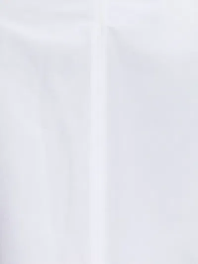 Jacquemus La Jupe Triangle Cotton-blend Midi Skirt In White