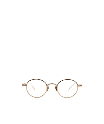 Cazal Full Frame Plain Mirror In Gold